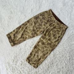 美品❗️【ヴォー VOO】クロップドパンツ ハーフパンツ メンズ 迷彩柄