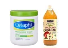 セタフィル cetaphil 保湿クリーム+りんご酢 各1個セット