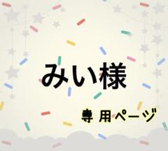 みい様☆専用ページ