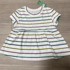 新品未使用【baby gap】ボーダーTシャツ　95
