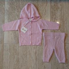 ハロッズ カシミヤのカーディガンとパンツ 50 60 HARRODS セーター