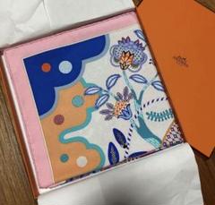 エルメスHERMES スカーフ　デュオ・コスミック　京森康平氏デザイン エルメスHERMES スカーフ デュオ・コスミック 京森康平氏