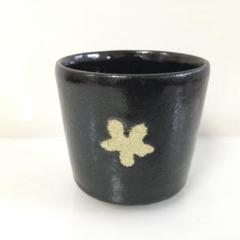 楽焼茶碗　黒楽焼　栄山造　抹茶茶碗　置物　インテリア 楽焼茶碗 黒楽焼 栄山造 抹茶茶碗 置物 インテリア - メルカリ