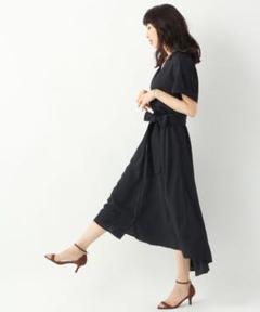 apart by lowrys Pカイキンボタンワンピース ネイビー
