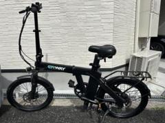 ERWAY02 電動アシスト自転車 折りたたみ式 黒　池袋での現地引き取り希望 ERWAY02 電動アシスト自転車 折りたたみ式 黒 池袋での現地