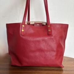 chloe クロエ レザー トートバッグ ジッパーポケット付き - メルカリ