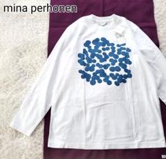 タグ付き ミナペルホネン soda water Tシャツ 白 L - メルカリ