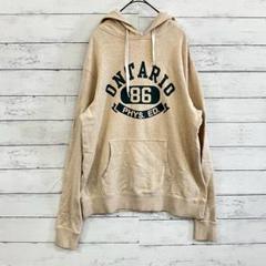 Champion チャンピオン✨【L】トップス パーカー 長袖 フード ベージュ