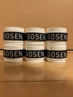 GOSEN グリップテープ 6個 白色