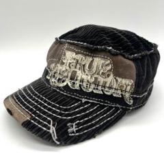 良品　TRUE RELIGION トゥルーレリジョン　キャップ　ダメージ加工 Supreme SUPREME シュプリーム 21AW ×True Religion 6-Panel