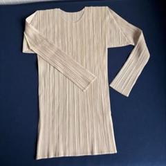 美品✨ISSEY MIYAKE FETE プリーツ　長袖　ホワイト　変形 イッセイミヤケフェット 古着通販