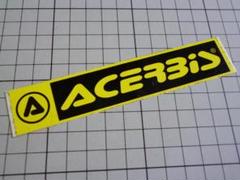 正規品 ACERBIS ステッカー 130×26mm アチェルビス