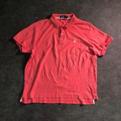【U.S.POLO ASSN.】半袖ポロシャツ　ピンク　古着used SM55