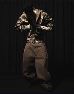 Dickies FUTURE ARCHIVE W-KNEE BEAMSブラウン