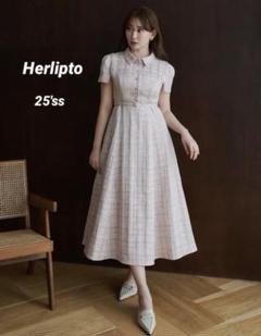 Annecy Belted Dress（ワンピース）｜Her lip to（ハーリップ