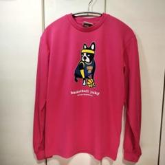 basketball junky ロングスリーブシャツ ピンク