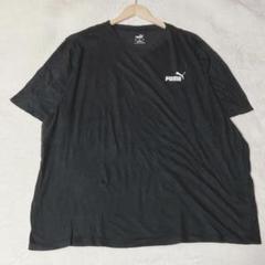 プーマ PUMA Tシャツ 半袖 3XL 4L 黒 アメリカ古着 E324