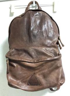 officine creative レザーリュック　カーキ officine creative レザーリュックカーキ