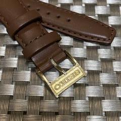 セイコーロゴのシルバー尾錠とセイコー新品ベルトセット ⑥ Seiko グランドセイコー 純正 バックル 16mm 尾錠 Grand Seiko