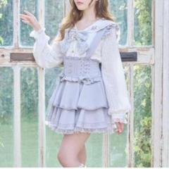 レースアップサスペンダー付スカパン ｜ LIZ LISA（リズリサ