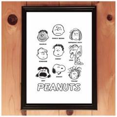 スヌーピー(Snoopy)原画風ポスター額縁付き  ※値下げ SNOOPY（ポスター）のフリマアイテム一覧