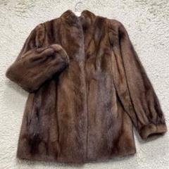 希少美品】サガミンク 毛皮 コート デミバフ ファー