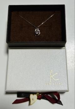 フォロー割■ 組曲 KUMIKYOKU ネックレス K10　ピングゴールド 組曲 美品 KUMIKYOKU ネックレス K10ピンクゴールド