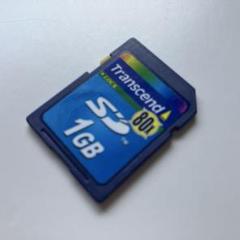 Transcend SDカード 1GB 80X トランセンド 保証書 - メルカリ