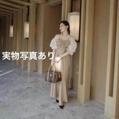 ackaオケージョンドレス sheer puff dress – Acka online store