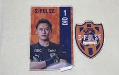 清水エスパルス　カード型アクリルスタンド　1 沖 悠哉選手