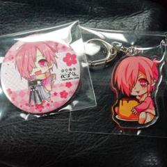 地縛少年花子くん　アクリルバッジ　レトロ　theキャラ　三葉
