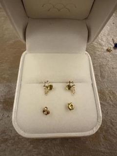 K18 ジュエリーマキ　ピアス　18金　イヤーアクセサリー K18金ジュエリーマキピアス