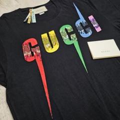 【最終値下げ】【正規品】GUCCI スパンコール ブレードTシャツ