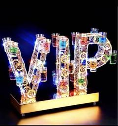 テキーラ観覧車 VIP LEDライト グラス棚 パーティーグッズ