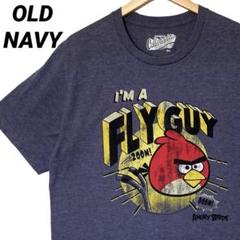 OLD NAVY アングリーバード プリント Tシャツ USA古着 L