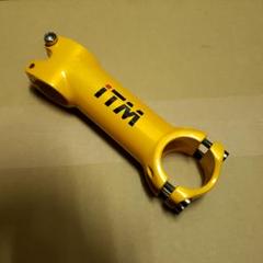 ITM アイティーエム　ステム イエロー　パンターニ　ビアンキ　100mm ITM アイティーエム ステム イエロー パンターニ ビアンキ 100mm