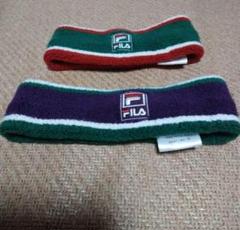 FILA ヘアバンド　2個 レトロ