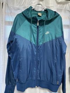 y2k NIKE ナイロンジャケット 風車ロゴ リフレクター テック系　M NIKE(ナイキ) / 風車ロゴ/ナイロンジャケット/L/ナイロン