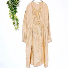 エヘカソポ　カシュクール　ロングワンピース　美品　M　上品　女っぽ　フェミニン