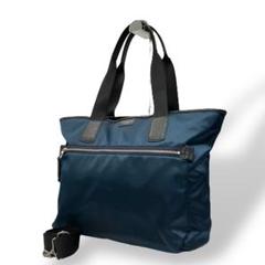 美品 2079 HARTMANN トートバッグ 2way ナイロン レザー A4 美品 2079 HARTMANN トートバッグ 2way ナイロン レザー A4