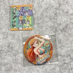 ONE PIECE 輩缶バッジ アテンション スッテカーコレクション