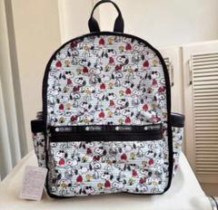 LeSportsac レスポートサック　リュック　スヌーピー PEANUTS×LeSportsac SNOOPY BACKPACK (スヌーピーバックパック)