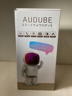 新品！防犯に360度しっかり見守りロボット型セキュリティーカメラ(AUDUBE 値下げ♡【新品未使用】見守りロボット AUDUBO 24時間録画 防犯