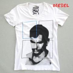 【DIESEL】ディーゼル　半袖　Vネック　Tシャツ　0199