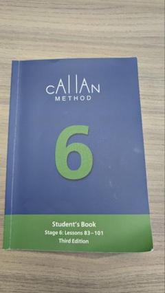 カランメソッド　CALLAN METHOD 3rd Edition ３冊セット Amazon.co.jp: Callan Method Student's Book Stage 3 including
