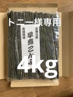 北海道産！やわらか早煮昆布4kg 200g×20袋