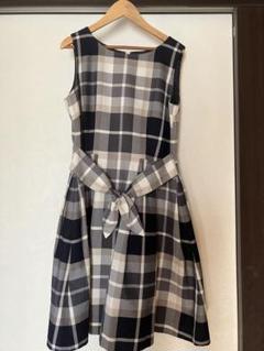 美品】Burberry BLUE LABEL チェック柄ノースリーブワンピース