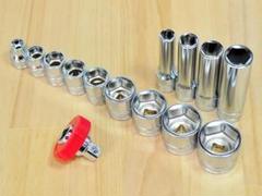 KTC 9.5sq ソケット ディープ クイックスピンナ セットのサムネイル