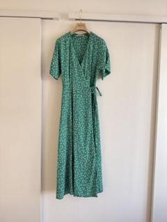You Color 花柄ワンピース 長袖 春 ワンピース マキシ丈