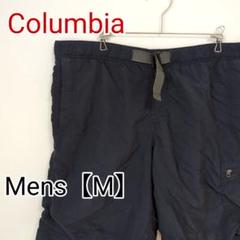 D108【US輸入】Columbia　スイムショーツ【メンズМ】ブラックネイビー
